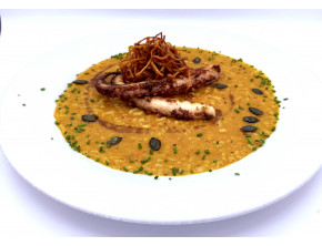 RISOTTO alla ZUCCA s chobotnicou